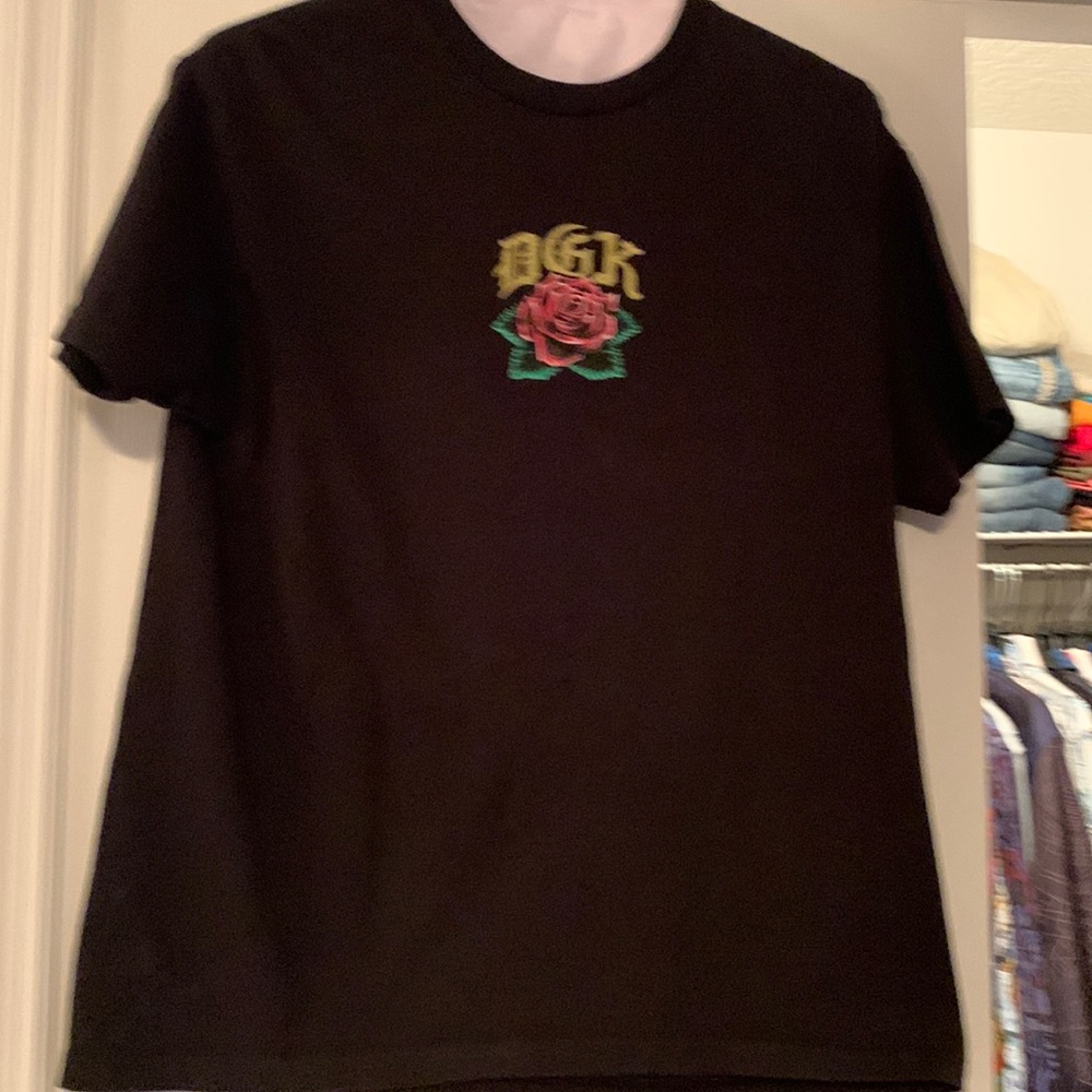 Black t-shirt / DGK / size Boys L